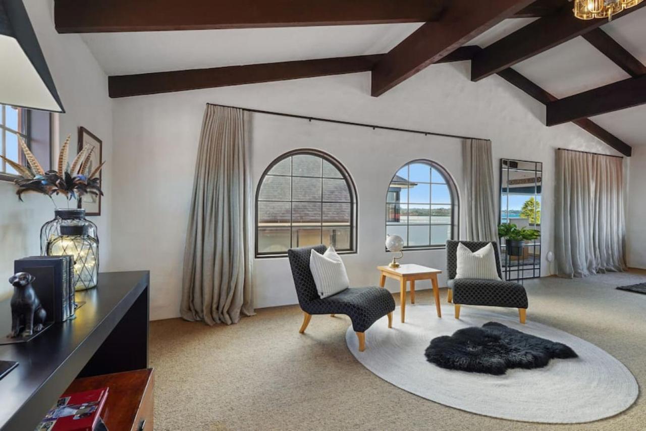 אוקלנד Magnificent Beachfront Mansion - Pool - Fireplace מראה חיצוני תמונה