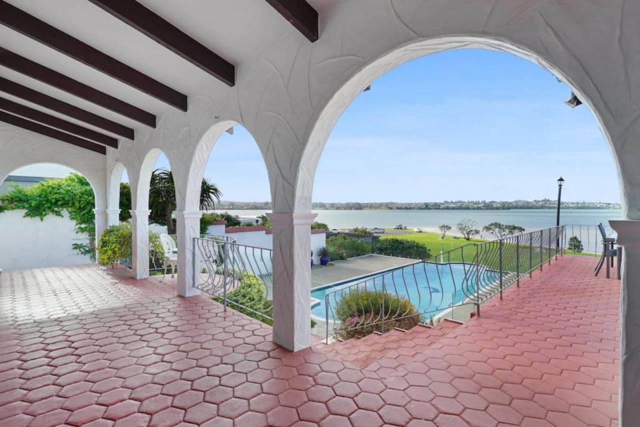 אוקלנד Magnificent Beachfront Mansion - Pool - Fireplace מראה חיצוני תמונה
