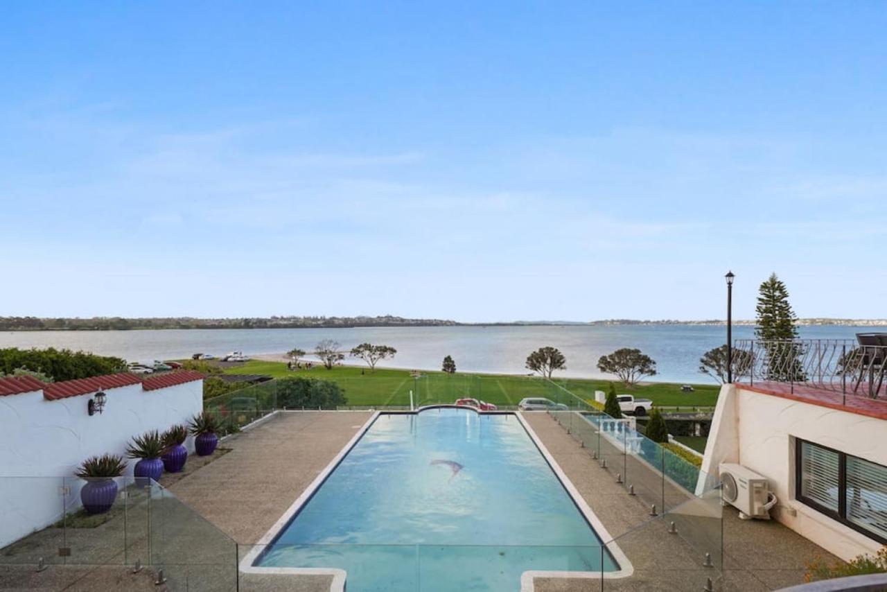 אוקלנד Magnificent Beachfront Mansion - Pool - Fireplace מראה חיצוני תמונה